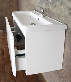 BelBagno Мебель для ванной ENERGIA 50 Bianco Lucido, 1 ящик – фотография-4