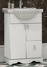 Opadiris Мебель для ванной Клио 50 белый матовый – фотография-4