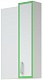 Corozo Мебель для ванной Спектр 50, зеленая – картинка-15