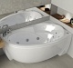 Aquatek Акриловая ванна Бетта 170 R с гидромассажем + массаж спины – фотография-9