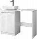Vigo Мебель для ванной Urban 600-2-0 со столешницей под стиральную машину белая – фотография-31