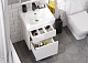 Акватон Мебель для ванной Верди Pro 50 подвесная белая/ясень фабрик – картинка-24