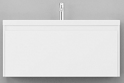 Velvex Мебель для ванной подвесная Klaufs 100 белая – фотография-8