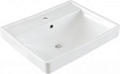 Aquanet Мебель для ванной Ирис New 60 2 ящика подвесная белая глянцевая – фотография-11