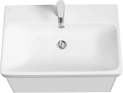 Акватон Мебель для ванной Асти 70 подвесная белая – фотография-6