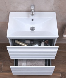 Vigo Мебель для ванной Otti 700-0-2 белая – фотография-10