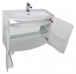 De Aqua Мебель для ванной Токката 90, зеркало Экстра EXT 90 F – фотография-10