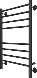 Terminus Полотенцесушитель электрический Аврора П8 500x800 черный матовый – фотография-2