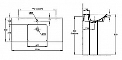 Jacob Delafon Раковина Odeon Up E4731 – фотография-9