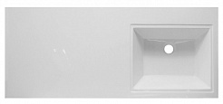 Opadiris Мебель для ванной Клио 120 R белый матовый – фотография-5