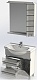 Aquanet Мебель для ванной "Доминика 80" белая, с корзиной  (172411) – фотография-8