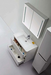 BelBagno Мебель для ванной ENERGIA-N 800 Bianco Lucido, подсветка – фотография-7