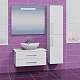 СанТа Мебель для ванной Вегас 100 подвесная белая – фотография-13