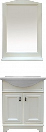 Misty Мебель для ванной Лувр 75 белая – фотография-1