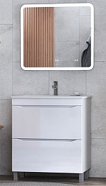 Vigo Мебель для ванной Grani 600-0-2 белая – фотография-1
