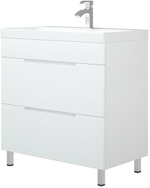 Corozo Мебель для ванной Мадисон 80 Z2 Фостер белая – фотография-4