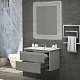  Мебель для ванной Луиджи 90 серый матовый – фотография-14