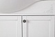 ASB-Woodline Мебель для ванной Салерно 80 белый/патина серебро, массив ясеня – фотография-16