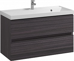 Водолей Мебель для ванной Best 100 подвесная палисандр – фотография-3