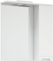 Corozo Зеркальный шкаф Лея 65/С белый