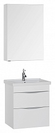 Aquanet Мебель для ванной "Эвора 60" белая – фотография-1