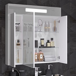 Opadiris Мебель для ванной Фреш 100 подвесная белая – фотография-11