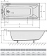 Alpen Акриловая ванна Noemi 160x70 – картинка-6