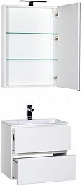 Aquanet Мебель для ванной Алвита 70 белая – фотография-2