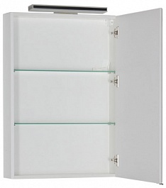 Aquanet Зеркальный шкаф "Орлеан 60" белый – фотография-2