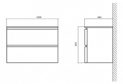 BelBagno Тумба с раковиной ENERGIA BB600FCC Bianco Lucido – фотография-4