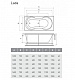 Relisan Акриловая ванна Lada 160x70 – картинка-11