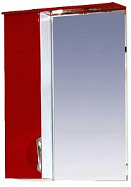 Misty Зеркальный шкаф Жасмин 55 L красная пленка – фотография-1