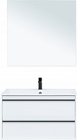 Aquanet Мебель для ванной Lino 90 подвесная белая матовая