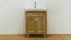 Velvex Мебель для ванной Alba 60 дуб сонома – фотография-5