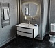  Мебель для ванной Риголетто 90 белый/орех – фотография-16