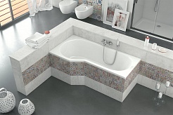 Excellent Акриловая ванна BeSpot 160x80 левая – фотография-2