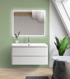 BelBagno Мебель для ванной ALBANO 800 Bianco Lucido, TCH – фотография-7