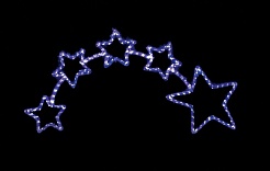 Feron Световая фигура Звездопад LT010 белый/синий – фотография-1