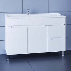 СанТа Мебель для ванной Лондон 120 белая – фотография-4