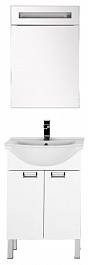 Aquanet Мебель для ванной "Адель 60" белый – фотография-1
