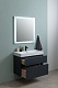 Aquanet Мебель для ванной Бруклин 100 подвесная черная матовая – фотография-39
