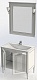 Aquanet Мебель для ванной Паола 90 белая/патина серебро (182133) – картинка-16