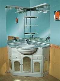 Aquanet Зеркало для ванной Ринконера 70 – фотография-2