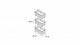 Fixsen Этажерка прямоугольная трехэтажная Grampus GR-812 – фотография-4
