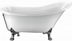 Фэма Акриловая ванна "Vittoria", ножки хром, покрытие RAL матовое – фотография-1