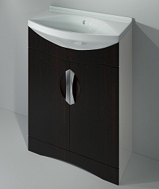 Какса-а Мебель для ванной Каприз 65 R венге – фотография-2