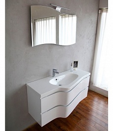 BelBagno Мебель для ванной FORMICA 100 Bianco Lucido – фотография-5