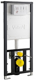 Vitra Унитаз подвесной с инсталляцией S20 9004B003-7204 кнопка хром – фотография-2