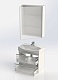 Aquanet Мебель для ванной "Франка 65" белая (183189) – картинка-15