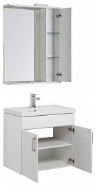 Aquanet Мебель для ванной Рондо 60 белый антик (дверцы) – фотография-10